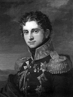 Дж. Г. Доу. Портрет графа Павла Александровича Строганова. 1819 г.